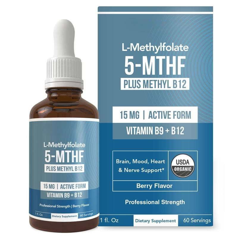 L Methyl Folate 15mg + B12 Cofactor