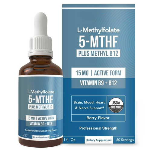 L Methyl Folate 15mg + B12 Cofactor