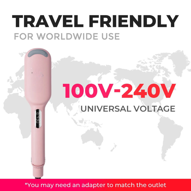 Compacted Wave Curling Iron