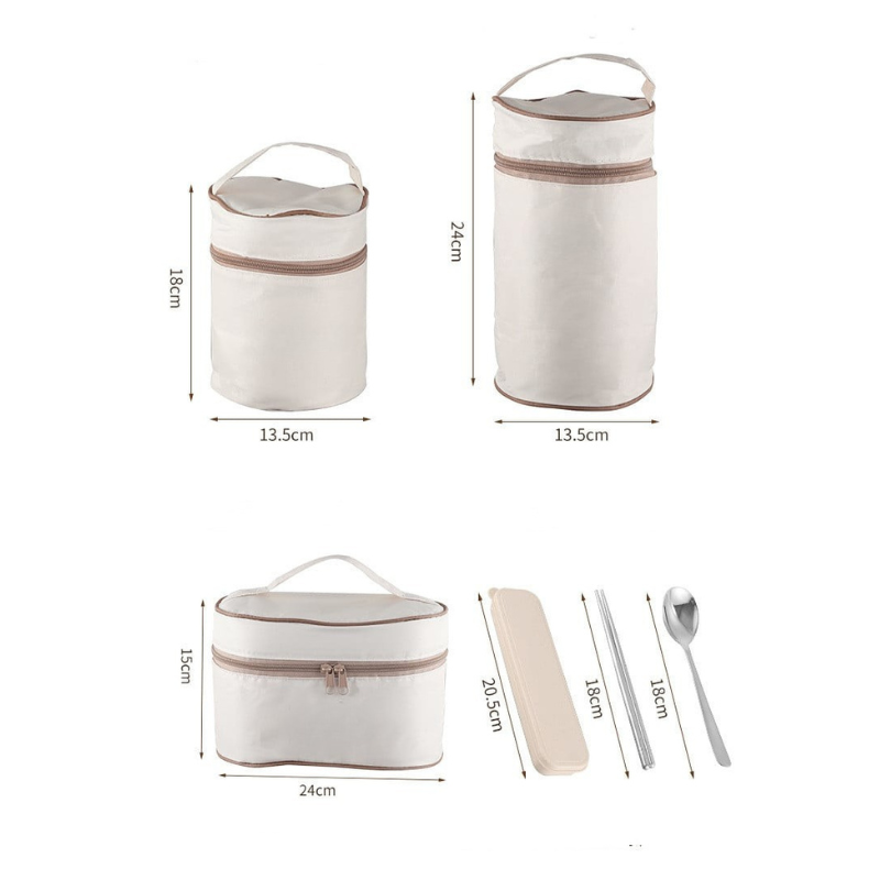 Insulated Lunch Container Set