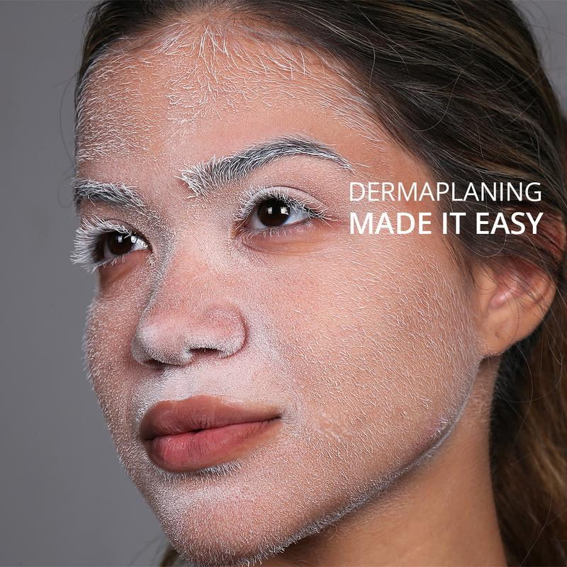 Hair Identifier Spray and Dermaplaner Skincare Set