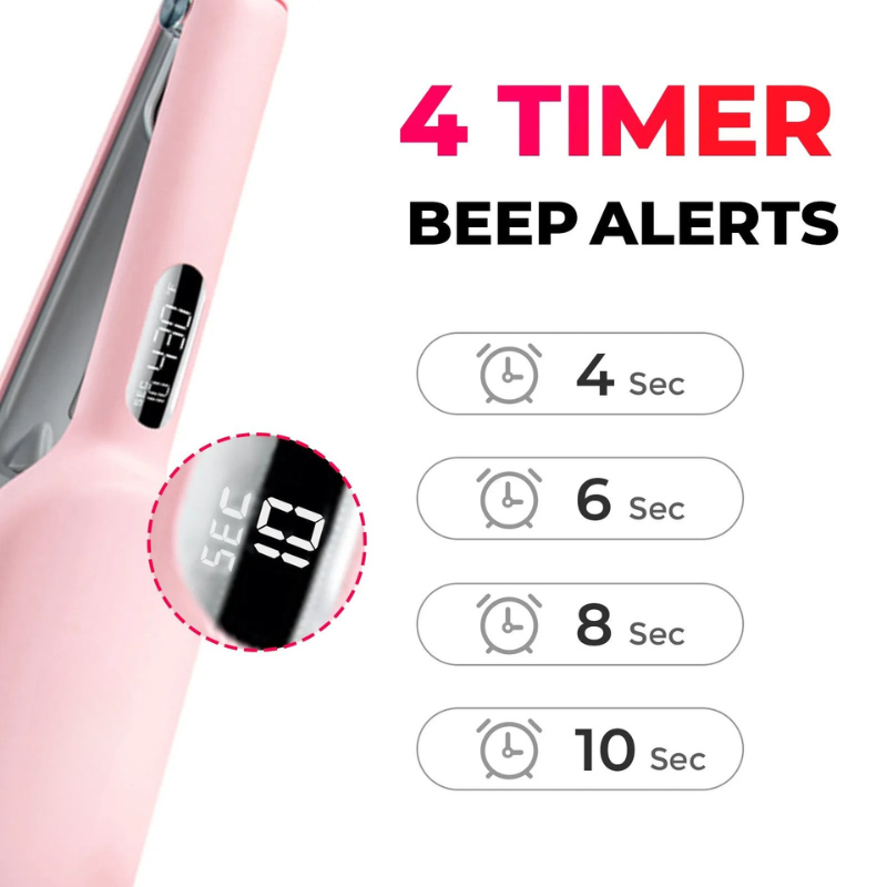 Compacted Wave Curling Iron