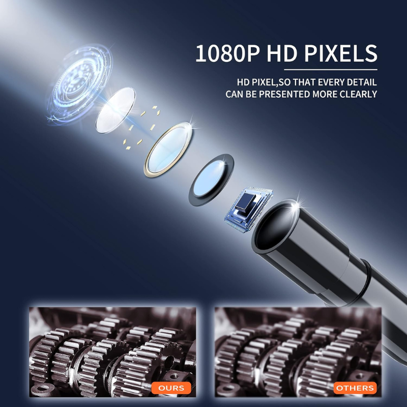 Industrial Endoscope Borescope Camera with Light