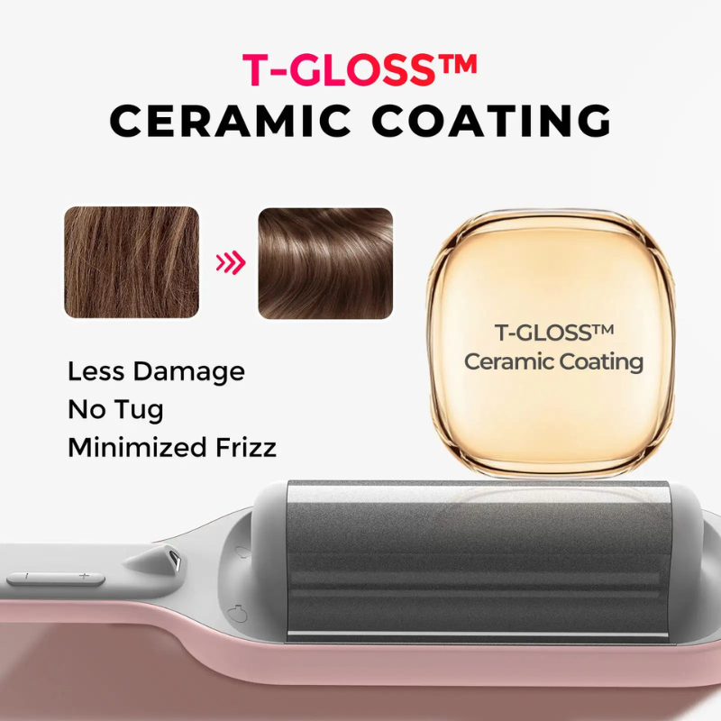 Compacted Wave Curling Iron