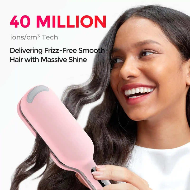 Compacted Wave Curling Iron