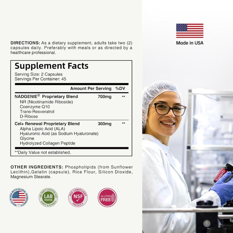 NAD+ Supplement for Women