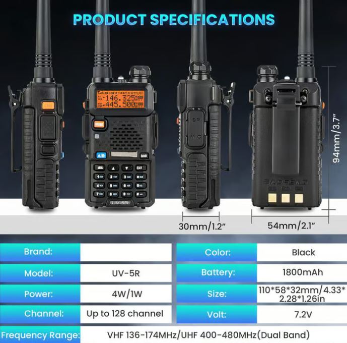 Portable Walkie Talkie