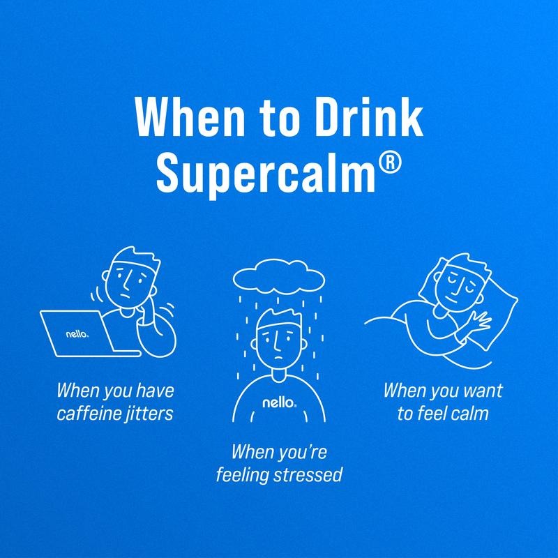 Supercalm – Calming Drink Mix with KSM-66 Ashwagandha, Vitamin D3, Magnesium & L-Theanine – Supports Cortisol Balance, Mood & Sleep, Helps Manage Occasional Stress – Travel Packets (20 Servings)