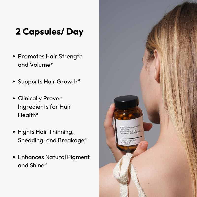 Vegan Gluten Free Haircare Supplement