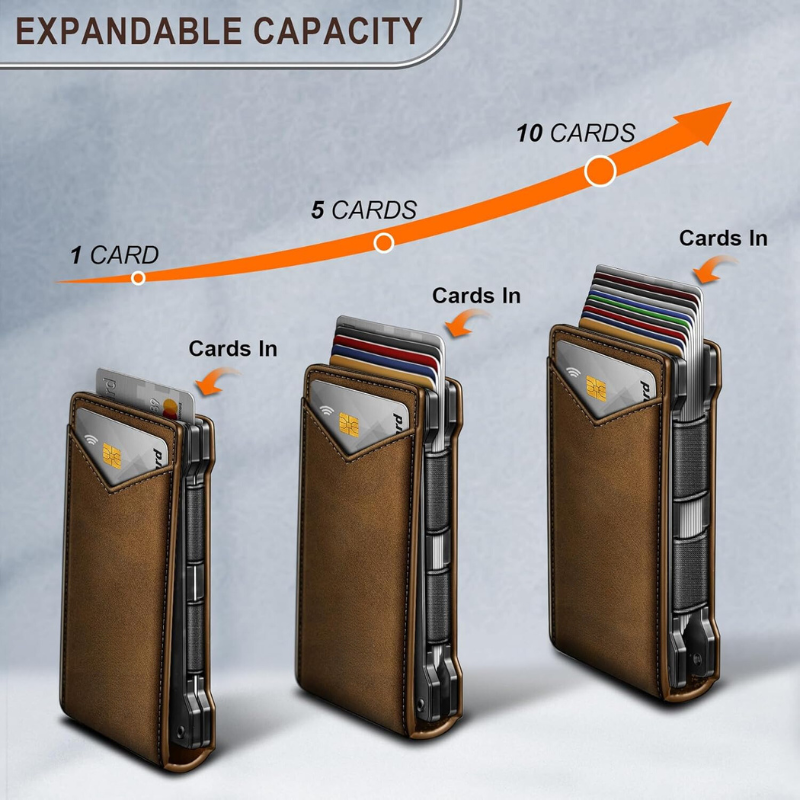 Men's Business Style Pu Leather Wallet