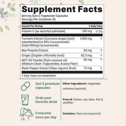 Turmeric Curcumin 1,000mg