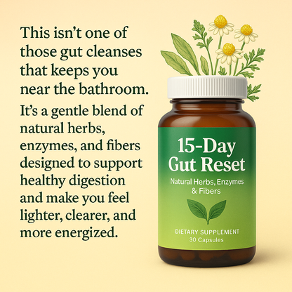 15 Day Gut Reset - Your Second Step to Feeling Brand New