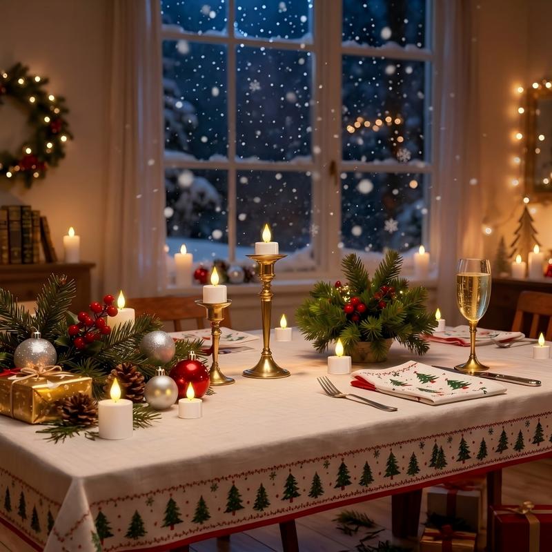 12-Piece Rechargeable LED Candle Light Set