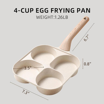 4-Cup Nonstick Breakfast Pan