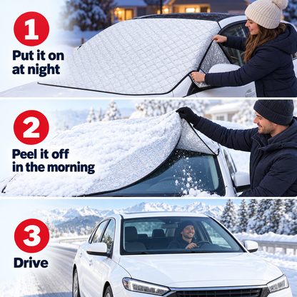 FrostGuard Windshield Snow Cover Pro