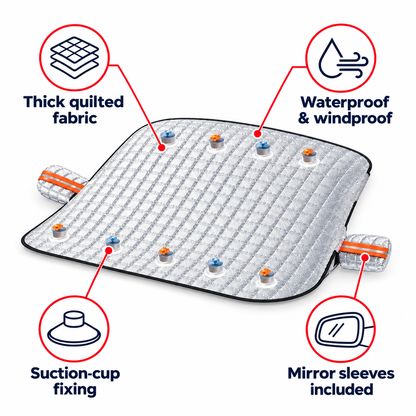 FrostGuard Windshield Snow Cover Pro