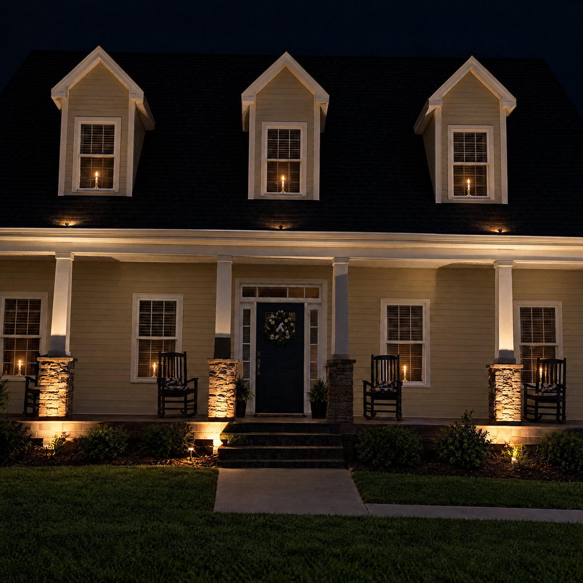 Premium Bethlehem Lights Cordless Window Candles | Slim Edition