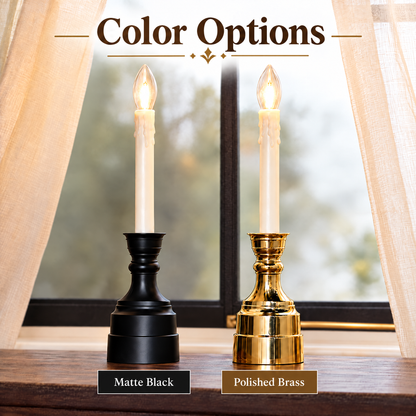 Premium Bethlehem Lights Cordless Window Candles – Set of 6