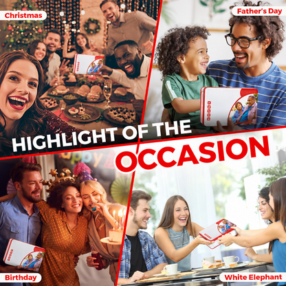 Gag gift for Christmas, Father's Day, birthdays and white elephant