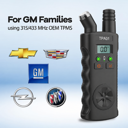 VXDAS TPA01 TPMS Relearn Tool & Tire Gauge