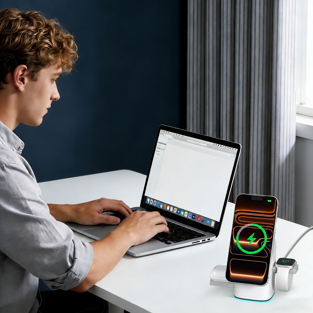 3-in-1 Magnetic Charging Station