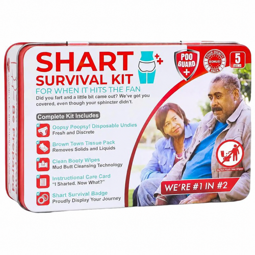 The Shart Emergency Kit tin