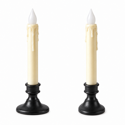 Premium Bethlehem Lights Cordless Window Candles | Slim Edition