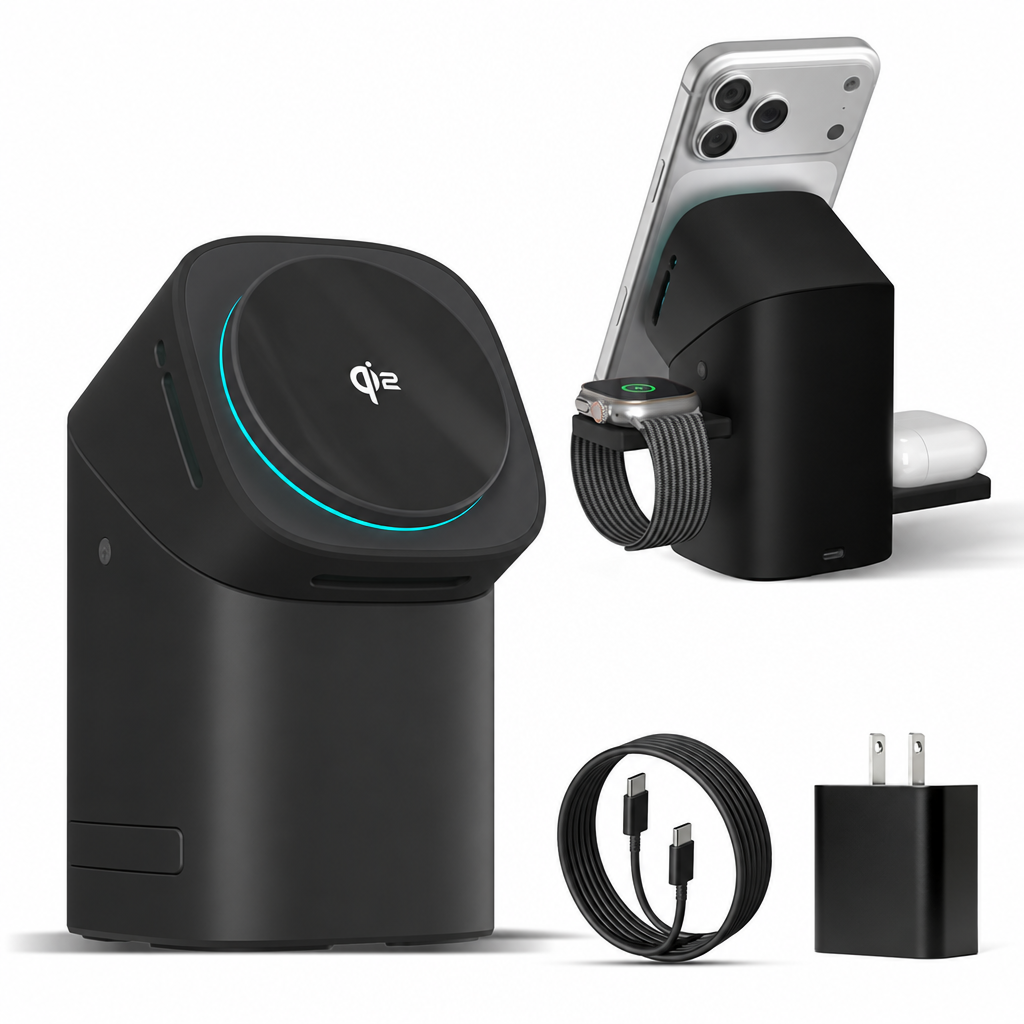 3-in-1 Magnetic Charging Station