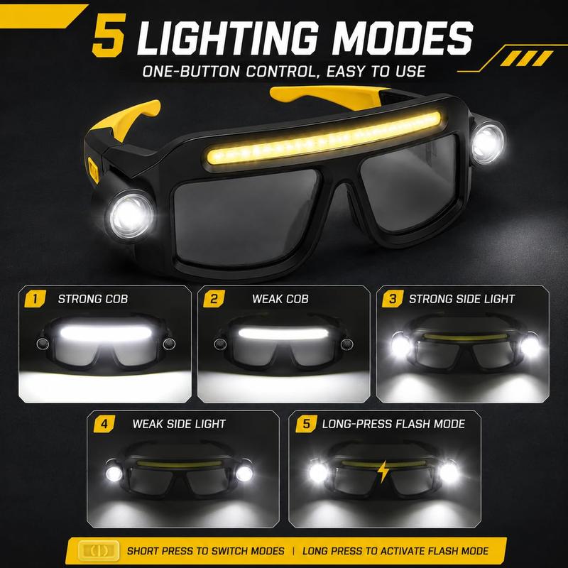 BrightView LED Work Glasses